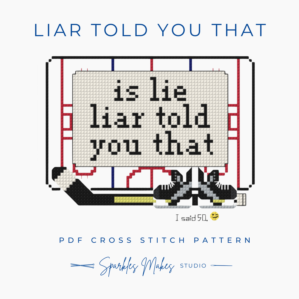 Heated Rivalry Inspired Cross Stitch Pattern Bundle No. 3 PDF Download