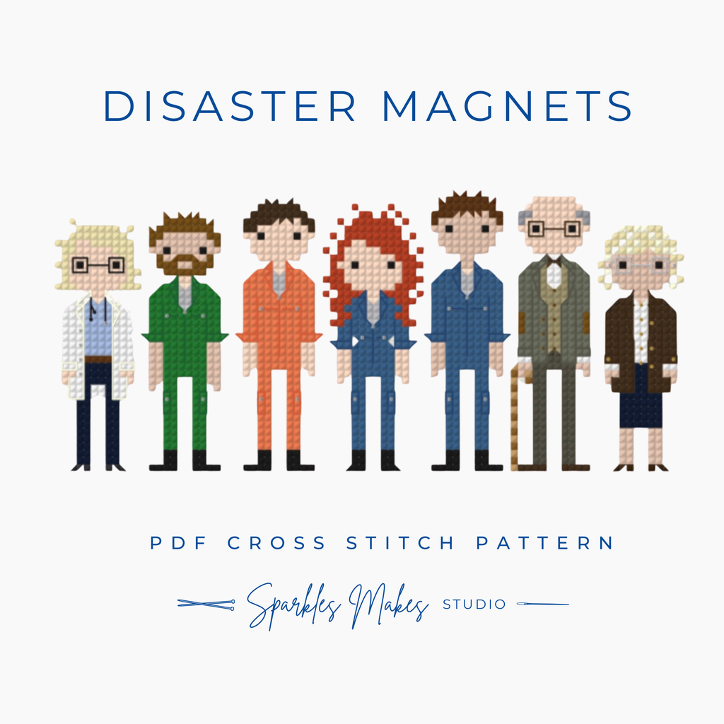 Disaster Magnets The Chronicles of St. Mary’s Inspired Cross Stitch Pattern PDF Download