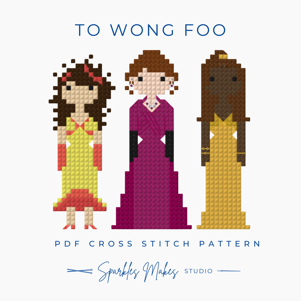 To Wong Foo Inspired Cross Stitch Pattern PDF Download