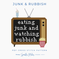 Junk & Rubbish Funny Quote Cross Stitch Pattern PDF Download