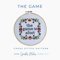 The Game Sherlock Holmes Inspired Cross Stitch Pattern PDF Download