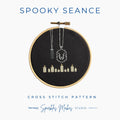 Spooky Seance Wednesday Inspired Cross Stitch Pattern PDF Download