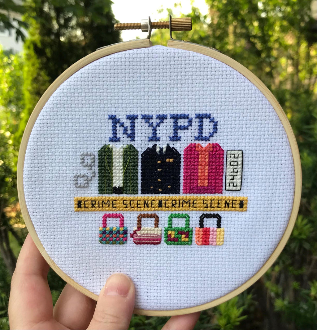 Consent Decree Elsbeth Inspired Cross Stitch Pattern PDF Download