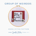 Group of Weirdos Astarion BG3 Inspired Cross Stitch Pattern PDF Download