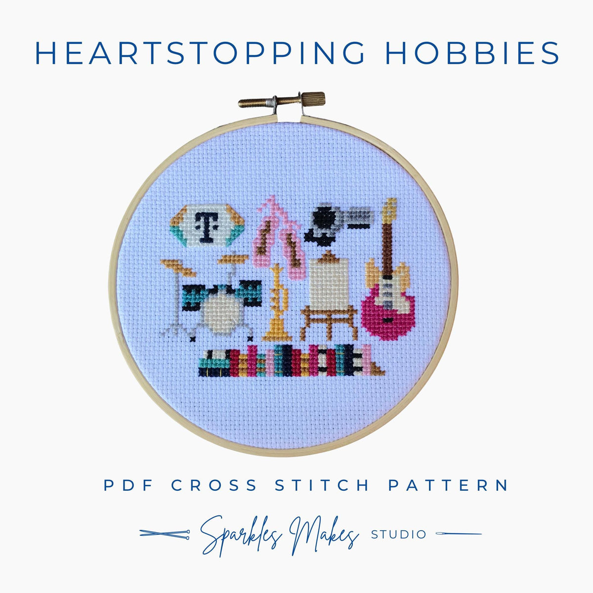 Heartstopping Hobbies Heartstopper Inspired Cross Stitch Pattern PDF