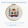 Miss Fisher’s Mysteries Inspired Cross Stitch Pattern PDF Download
