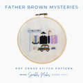 Father Brown Mysteries Inspired Cross Stitch Pattern PDF Download