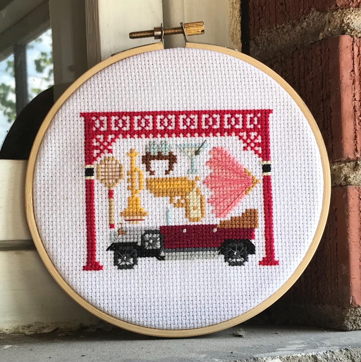 Phryne Fisher Mysteries Inspired PDF Cross Stitch Pattern Download