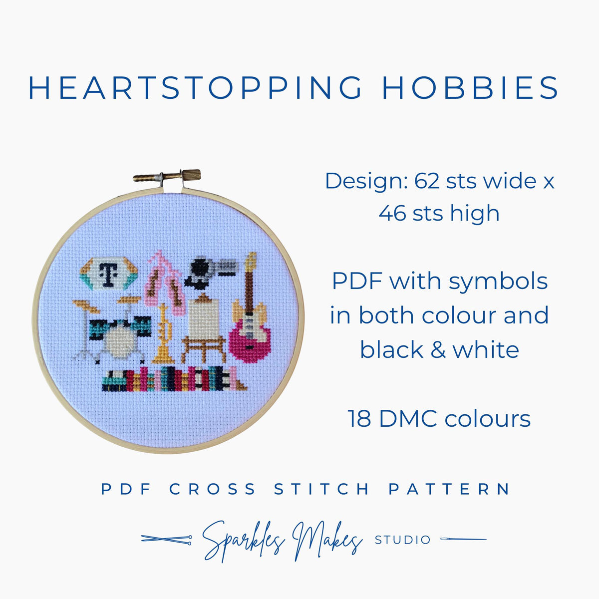 Heartstopping Hobbies Heartstopper Inspired Cross Stitch Pattern PDF