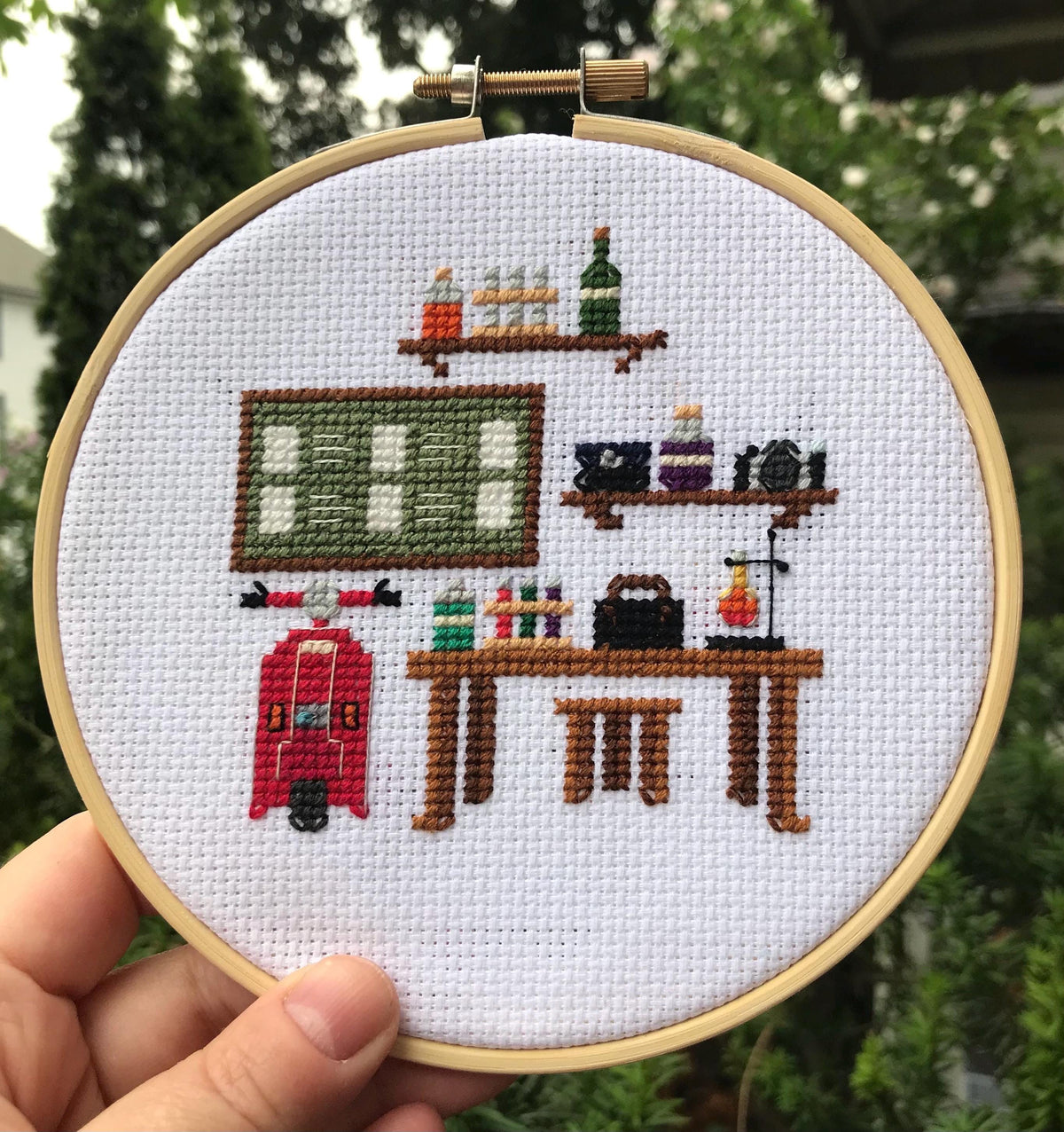 Sister Boniface Mysteries Inspired Cross Stitch Pattern PDF Download