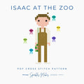 Isaac at the Zoo Heartstopper S3 Inspired Cross Stitch Pattern PDF Download