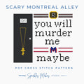 Scary Montreal Alley Hollanov Heated Rivalry Inspired Cross Stitch Pattern PDF Download