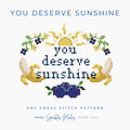 You Deserve Sunshine Skip Heated Rivalry Inspired Cross Stitch Pattern PDF Download