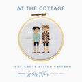 At the Cottage Hollonov Shane Hollander & Ilya Rosanov Heated Rivalry Inspired Cross Stitch Pattern PDF Download