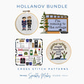 Heated Rivalry Shane Hollander & Ilya Rosanov Inspired Cross Stitch Pattern Bundle No. 1 PDF Download