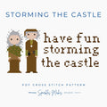 Storming the Castle Princess Bride Inspired Cross Stitch Pattern PDF Download