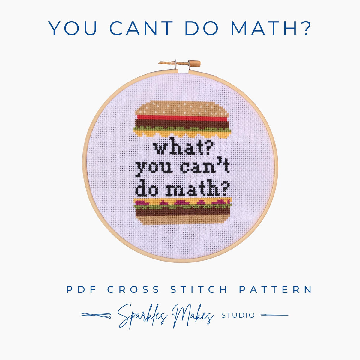 You Can’t Do Math? Hollanov Heated Rivalry Inspired Cross Stitch Pattern PDF Download